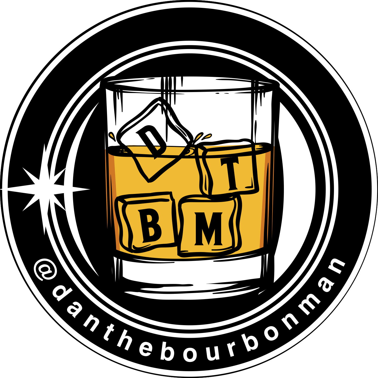 Dan The Bourbon Man Logo